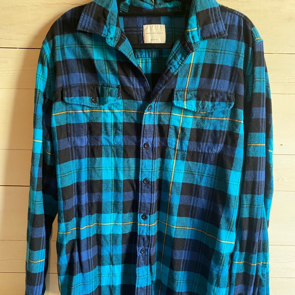 Mens American Eagle Flannel